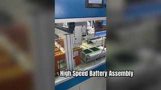 Ligne de production de batteries au lithium-ion
